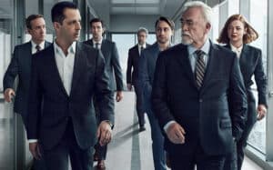 Photo of the cast of hit TV show Succession.